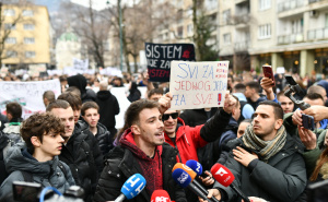 Foto: A.K./Radiosarajevo.ba / Protesti u Sarajevu