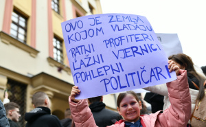 Foto: A.K./Radiosarajevo.ba / Protesti u Sarajevu