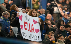 Foto: N. G. / Radiosarajevo.ba / Navijači FK Željezničar poslali podršku Elli