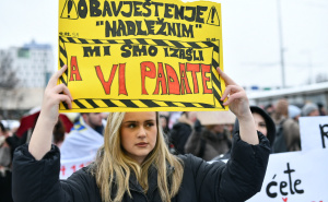 Foto: A. K. / Radiosarajevo.ba / Protesti u Sarajevu, 17. februar