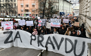 Foto: A. K. / Radiosarajevo.ba / Protesti u Sarajevu, 17. februar