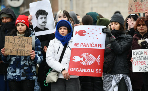 Foto: A. K. / Radiosarajevo.ba / Protesti u Sarajevu, 17. februar