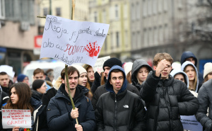 Foto: A. K. / Radiosarajevo.ba / Protesti u Sarajevu, 17. februar
