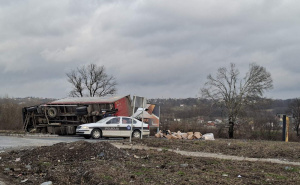 Foto: Čitatelji / Saobraćajna nesreća u blizini Doboja