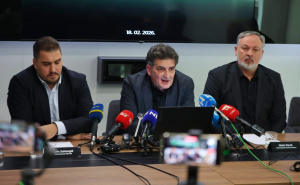 Foto: A. K. / Radiosarajevo.ba / Haris Zahiragić, Faruk Kapidžić, Mahir Dević