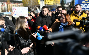 Foto: A. K. / Radiosarajevo.ba / Počeli protesti u Sarajevu