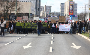 Foto: Dž. K. / Radiosarajevo.ba / Protesti u Sarajevu