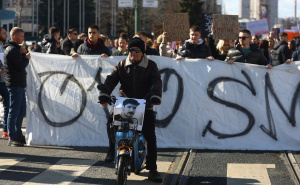 Foto: Dž. K. / Radiosarajevo.ba / Protesti u Sarajevu