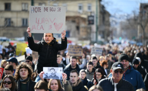 Foto: A. K. / Radiosarajevo.ba / Protesti u Sarajevu