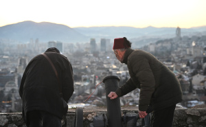 Foto: N. G. / Radiosarajevo.ba / Pukao top na Žutoj tabiji, obilježen početak ramazana
