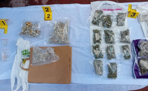 Foto: MUP KS / Pronađene stvari kod vozača