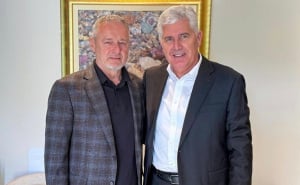 Foto: X.com / Thompson i Dragan Čović