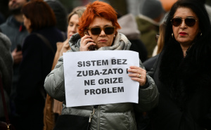 Foto: A. K. / Radiosarajevo.ba / Protesti zdravstvenih radnika