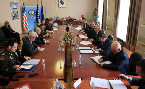 Foto: Ministarstvo odbrane BiH / Zukan Helez i Chris McKinney