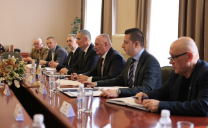 Foto: Ministarstvo odbrane BiH / Zukan Helez i Chris McKinney