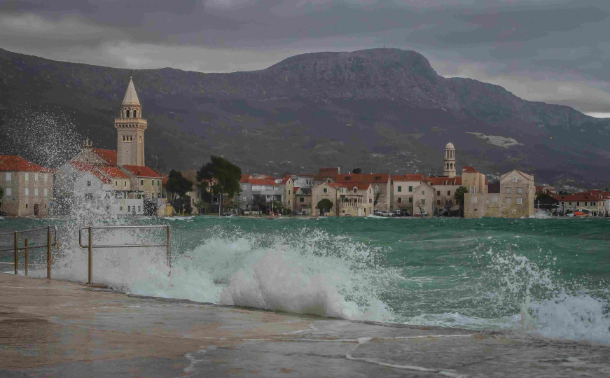 Kašteli, nevrijeme u Hrvatskoj