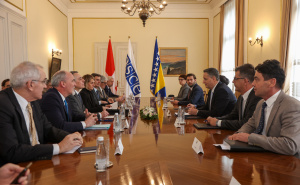 Foto: Dž.K. / Radiosarajevo.ba / Sastanak Denisa Bećirovića i OSCE-a