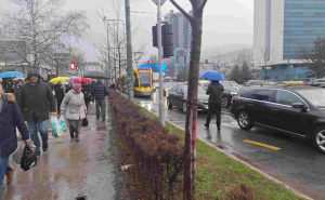 Foto: L. R. /Radiosarajevo.ba / Zbog udesa na šinama stao tramvajski saobraćaj