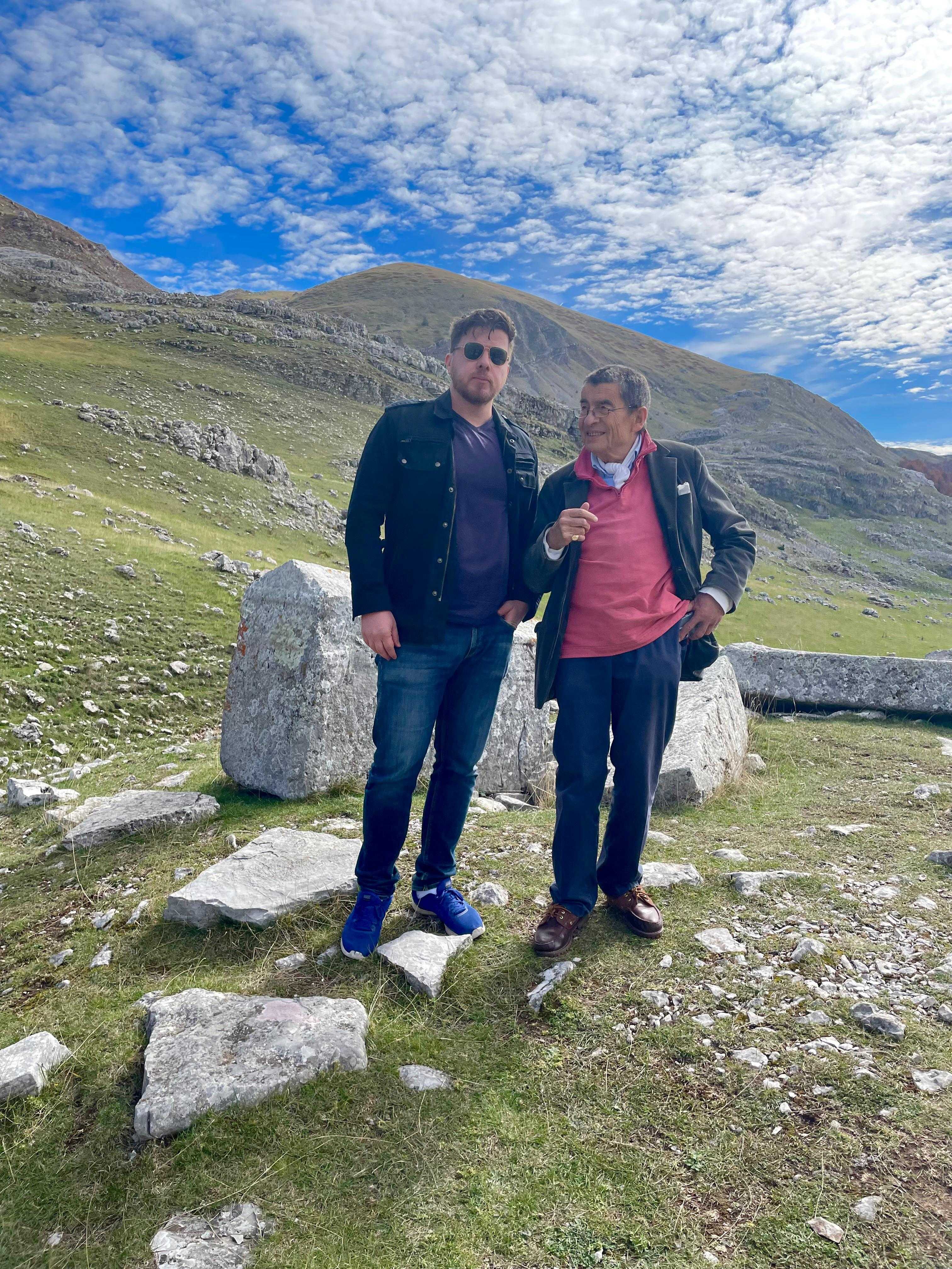 Rešad Kulenović i Geoffrey Nice