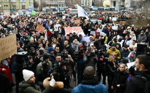 Foto: A.K./Radiosarajevo.ba / Protesti u Sarajevu