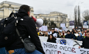 Foto: A.K./Radiosarajevo.ba / Protesti u Sarajevu