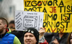 Foto: A.K./Radiosarajevo.ba / Protesti u Sarajevu