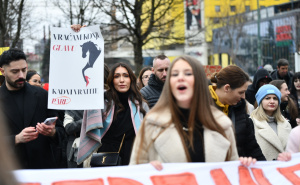 Foto: A.K./Radiosarajevo.ba / Protesti u Sarajevu
