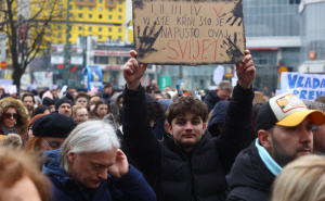 Foto: A.K./Radiosarajevo.ba / Protesti u Sarajevu