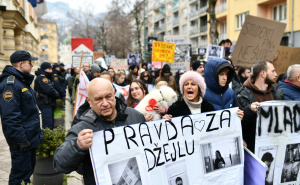 Foto: A.K./Radiosarajevo.ba / Protesti u Sarajevu