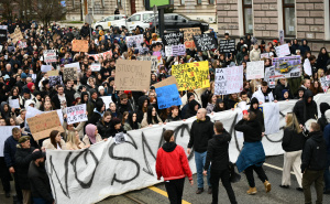 Foto: A.K./Radiosarajevo.ba / Protesti u Sarajevu