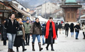 Foto: A.K./Radiosarajevo.ba / Šetnja Baščaršijom