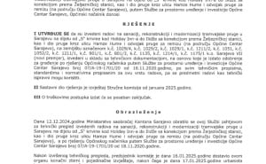 Foto: Vlada KS / Upotrebna dozvola za rekonstrukciju pruge