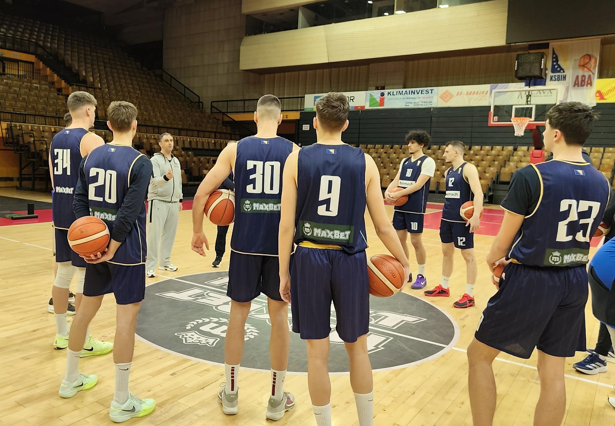 Košarkaši BiH trenirali u Mejdanu