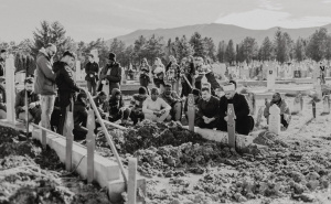 Foto: SOS Balkanrout / Sahrana Alimamy Jalloha u Bihaću