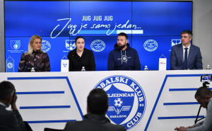 Foto: A. K. / Radiosarajevo.ba / Konferencija za medije FK Željezničar