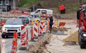 Foto: A. K. / Radiosarajevo.ba / Radovi u ulici Hamdije Čemerlića