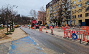 Foto: A. K. / Radiosarajevo.ba / Radovi u ulici Hamdije Čemerlića