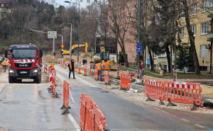 Foto: A. K. / Radiosarajevo.ba / Radovi u ulici Hamdije Čemerlića