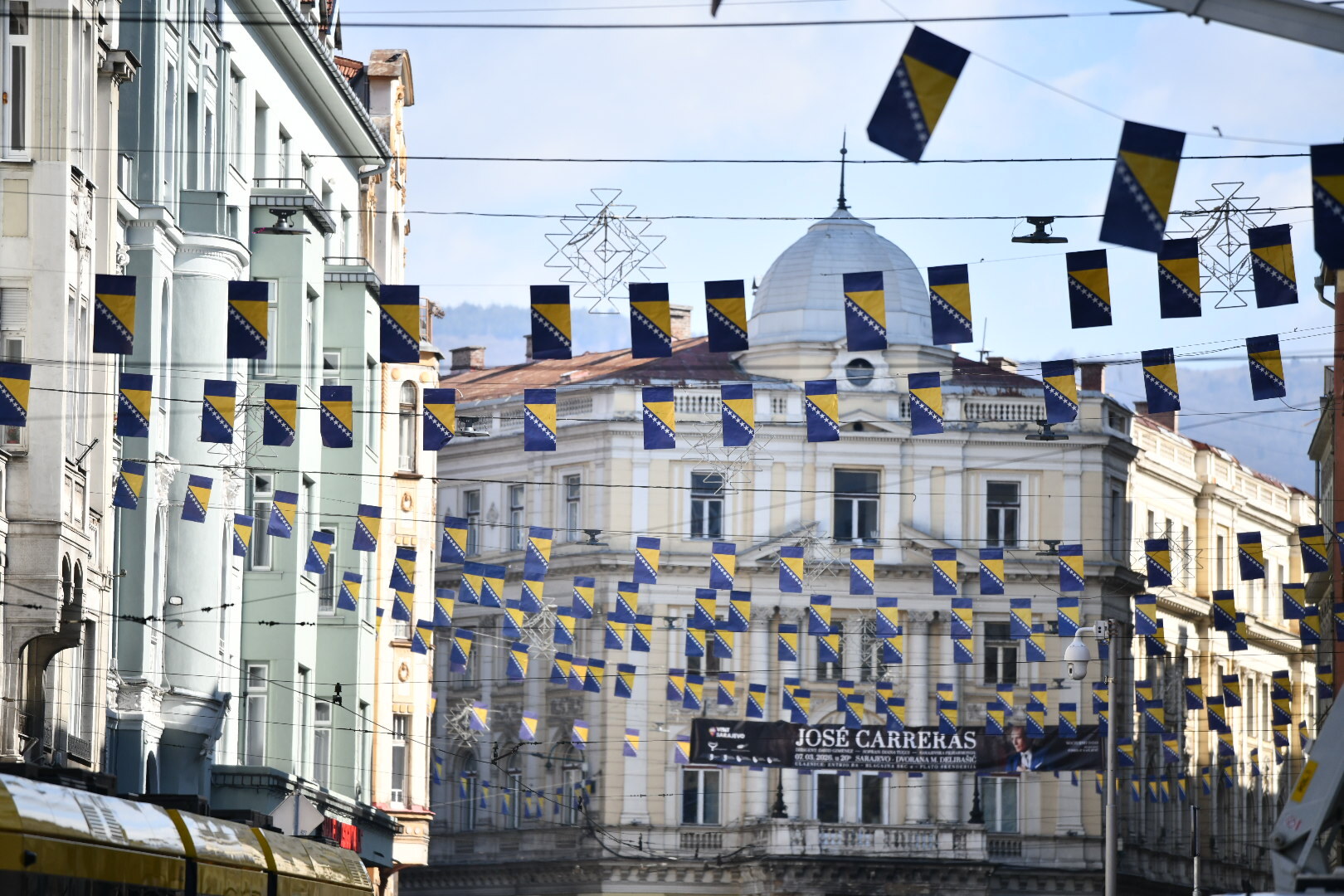 Sarajevo ukrašeno povodom 1. marta