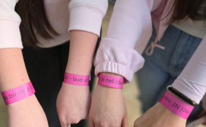 Foto: Vlada Kantona Sarajevo / Dan ružičastih majica u školama u Sarajevu