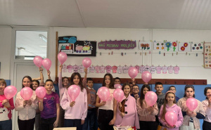 Foto: Vlada Kantona Sarajevo / Dan ružičastih majica u školama u Sarajevu