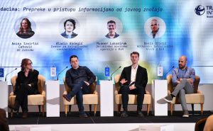 Foto: A.K./Radiosarajevo.ba / Govornici na panelu