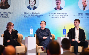 Foto: A.K./Radiosarajevo.ba / Izmirlić-Ćatović, Abdagić, Lukomirak