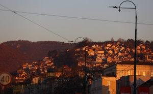 Foto: Dž. K. / Radiosarajevo.ba / Zalazak sunca u Sarajevu