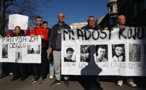 Foto: Dž.K. / Radiosarajevo.ba / Protesti u Sarajevu