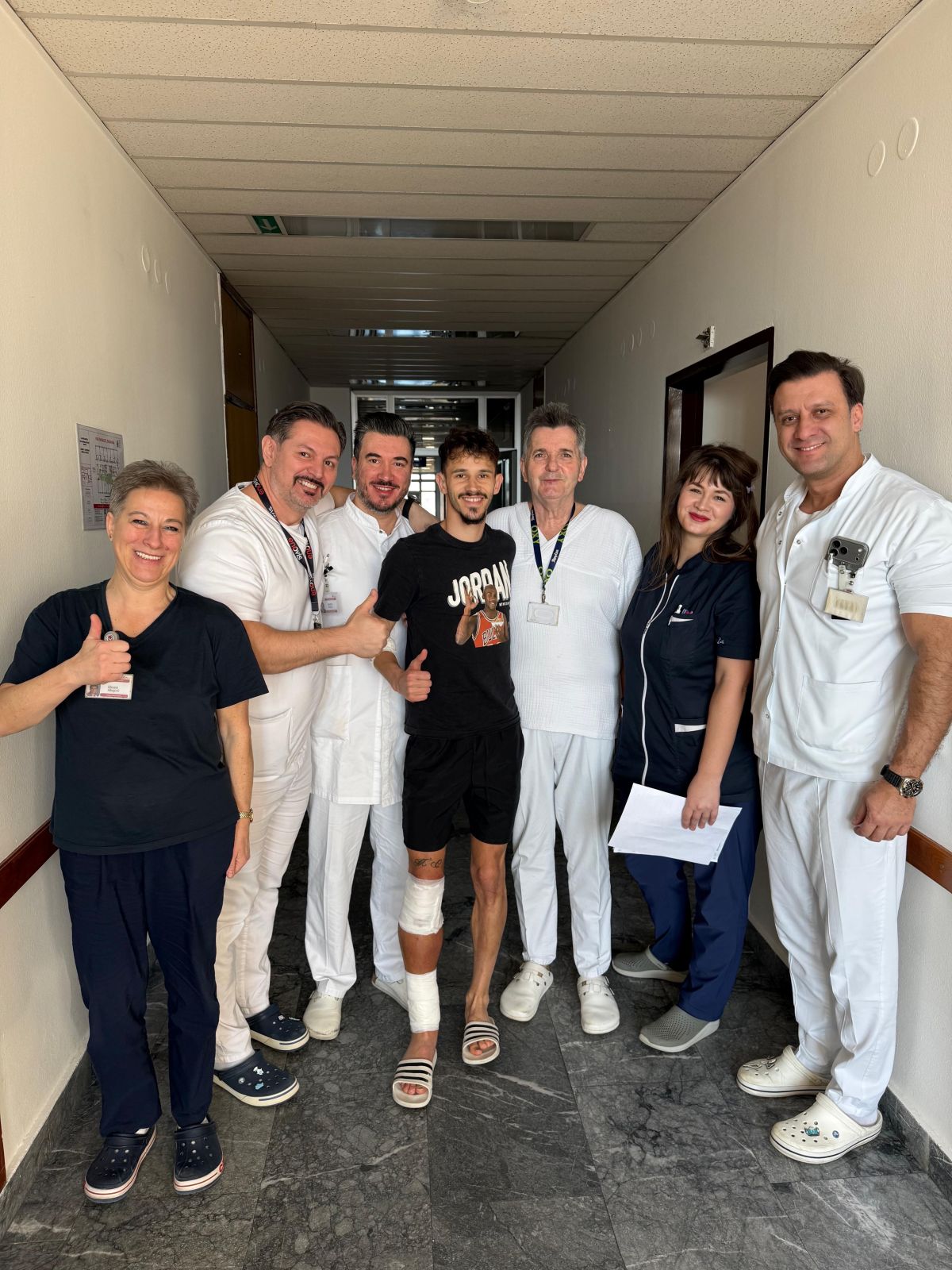 Vrhunski tim dr. Gavrankapetanovića vratio osmijeh nogometašu Željezničara Mateju Cvetanoskom