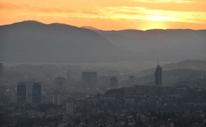 Foto: A.K./Radiosarajevo.ba / Zalazak sunca u Sarajevu