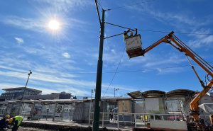 Foto: Vlada KS / Radovi od Ilidže do Hrasnice na izgradnji tramvajske pruge