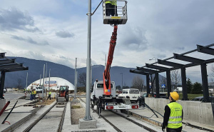 Foto: Vlada KS / Radovi od Ilidže do Hrasnice na izgradnji tramvajske pruge