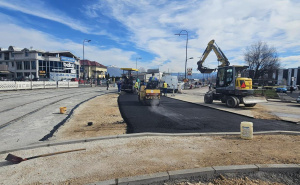 Foto: Vlada KS / Radovi od Ilidže do Hrasnice na izgradnji tramvajske pruge